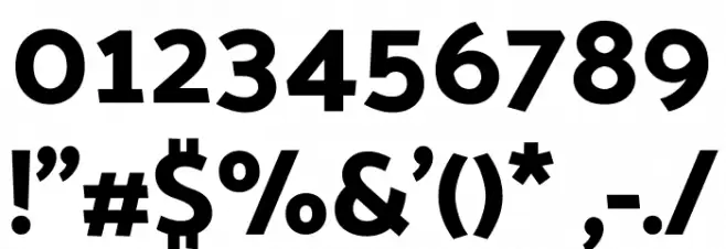 Palanquin Dark Regular Font OTHER CHARS