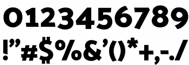 Palanquin Dark SemiBold Font OTHER CHARS