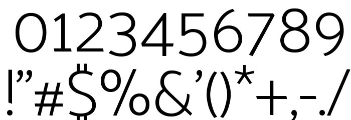 Palanquin ExtraLight Font OTHER CHARS