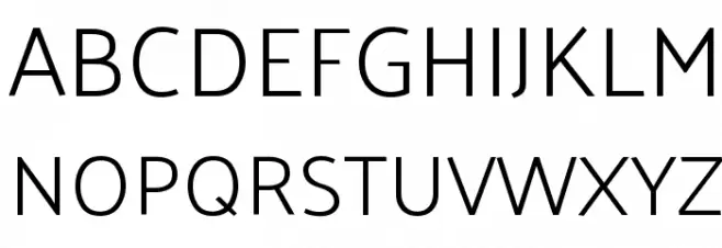 Palanquin Light Schriftart Groß