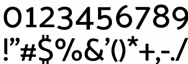 Palanquin Medium Font OTHER CHARS