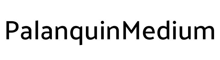 Palanquin Medium  Descarca Fonturi Gratis