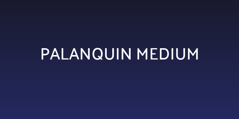 Palanquin Medium Social Header