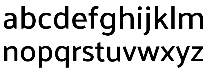Palanquin Medium Font LOWERCASE