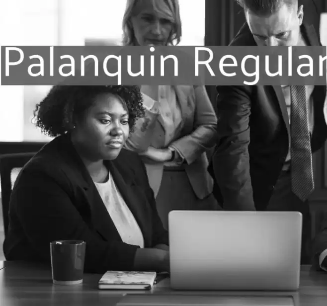 Palanquin Regular Font examples