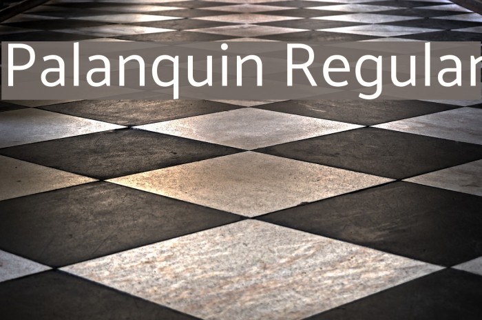 Palanquin Regular Example 2