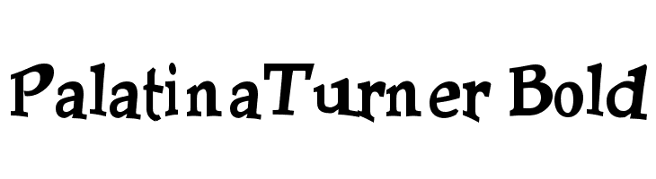 PalatinaTurner Bold  免费字体下载