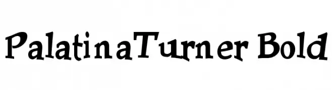 PalatinaTurner Bold  Fuentes Gratis Descargar