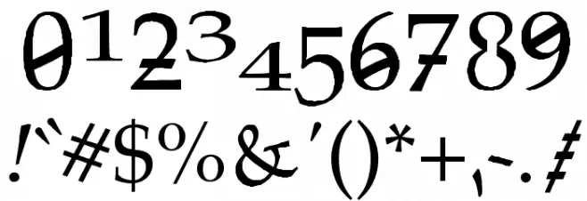 Palatino Mutant Regular  