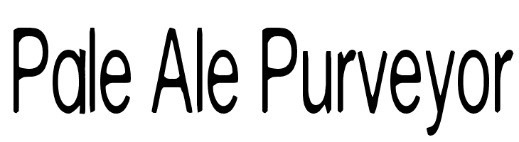 Pale Ale Purveyor Fuentes