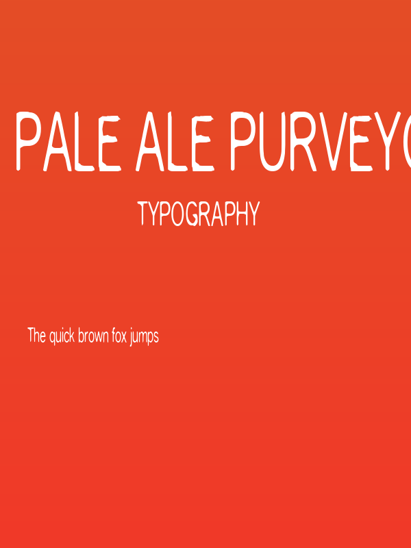Pale Ale Purveyor Poster