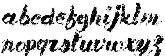 Pale Blue Eyes Font LOWERCASE