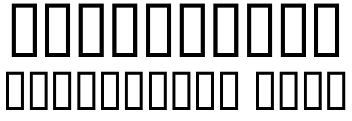 Pale Horse Font OTHER CHARS