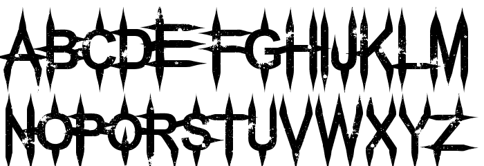 Pale Horse Font LOWERCASE