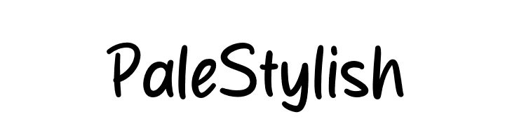 Pale Stylish  Free Fonts Download