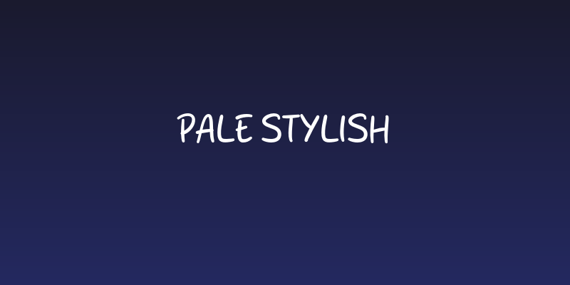Pale Stylish Social Header
