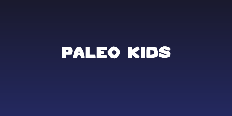 Paleo Kids Social Header