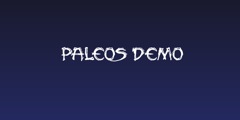 Paleos Demo Social Header
