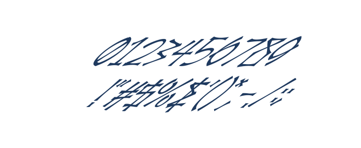 Palesik Italic Other Characters