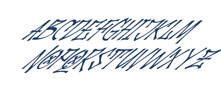 Palesik Italic Lowercase