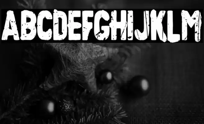 Palestine Border Font examples