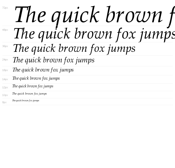 Pali Italic Waterfall