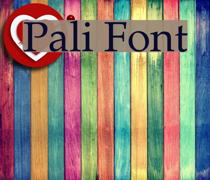 Pali Font