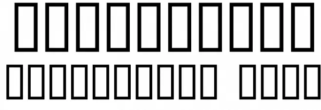 Palimpus Font OTHER CHARS