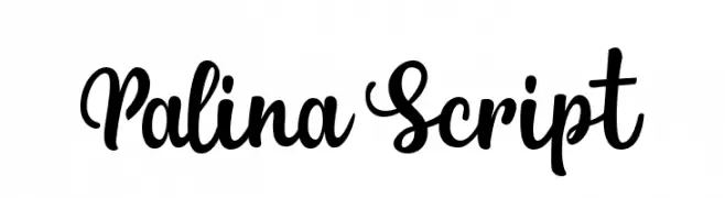 Palina Script  Frei Schriftart Herunterladen