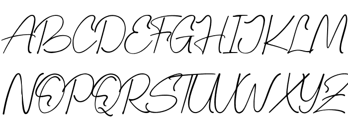 Palisade Font UPPERCASE