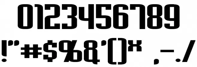Palisoc Extended Font OTHER CHARS