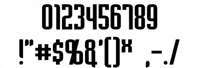 Palisoc フォント その他の文字