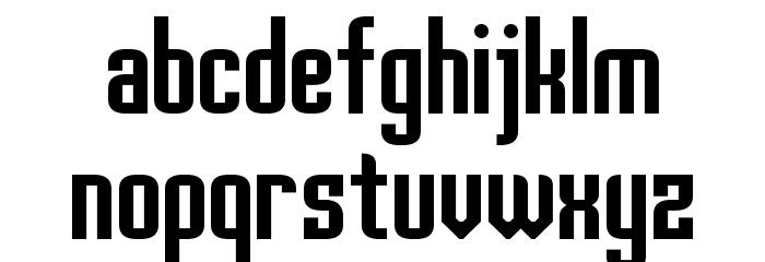 Palisoc Font LOWERCASE