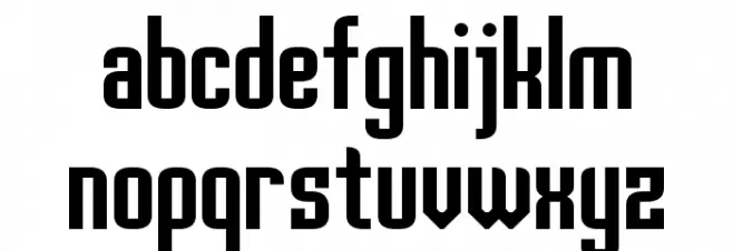 Palisoc Font LOWERCASE