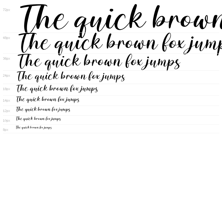 Palister Honey Italic Waterfall