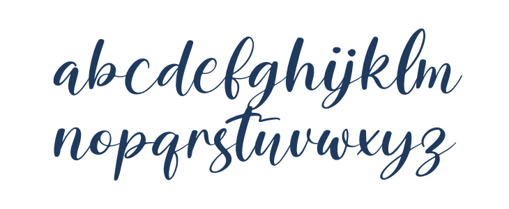 Palister Honey Italic Lowercase