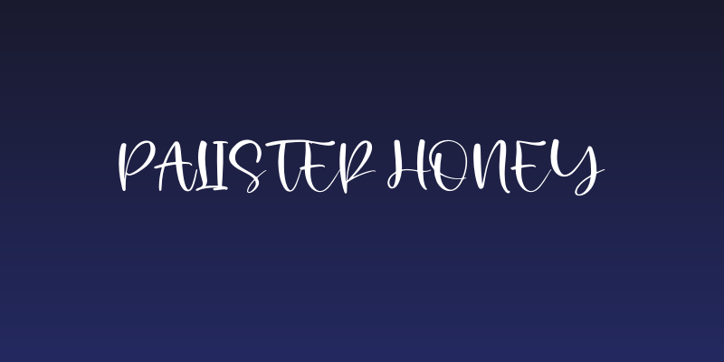Palister Honey Social Header
