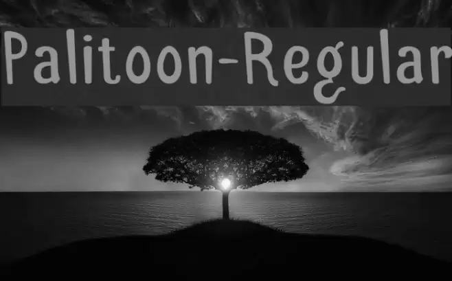 Palitoon-Regular Font examples
