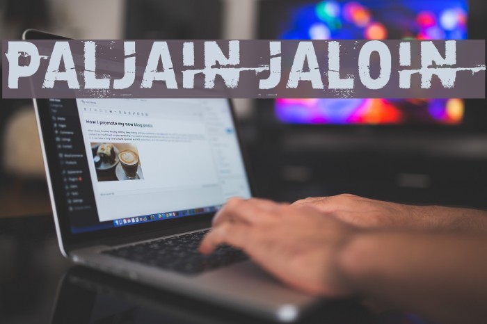 Paljain jaloin Example 1