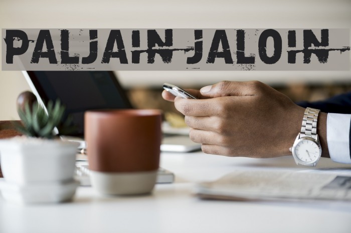 Paljain jaloin Example 3