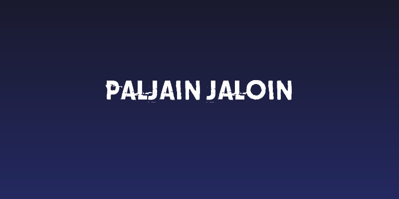 Paljain jaloin Social Header