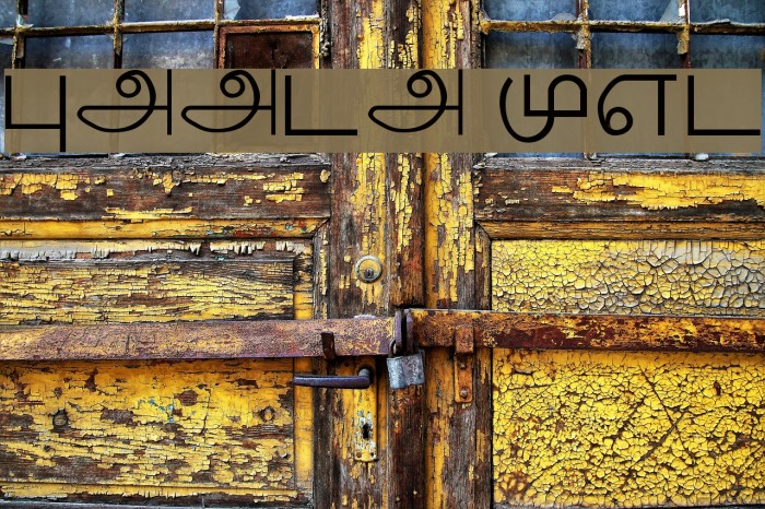 Palladam Medium Font examples