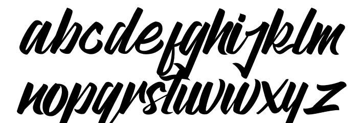 PallawaRegular Font LOWERCASE