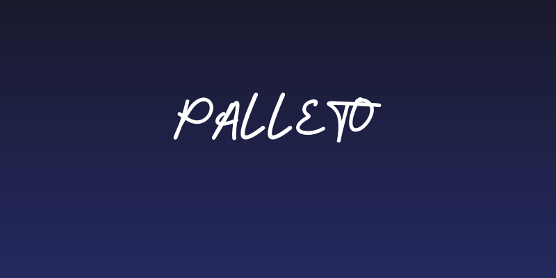 Palleto Social Header