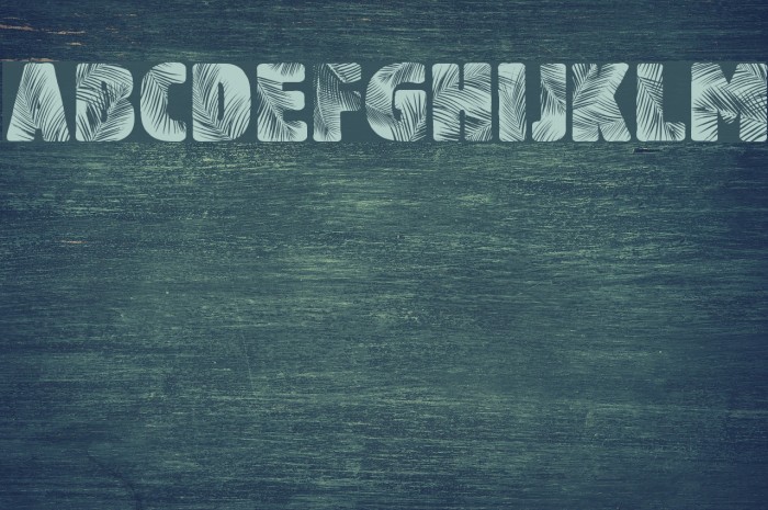 Palm Beach Font examples