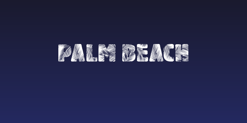 Palm Beach Social Header