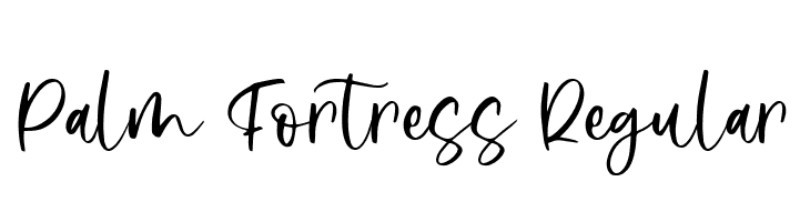 Palm Fortress Regular  免费字体下载