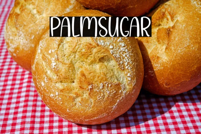 Palm Sugar Example 2