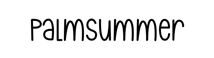 Palm Summer  font caratteri gratis