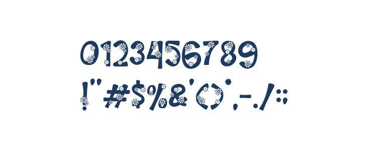 Palm Sunday Flower Other Characters